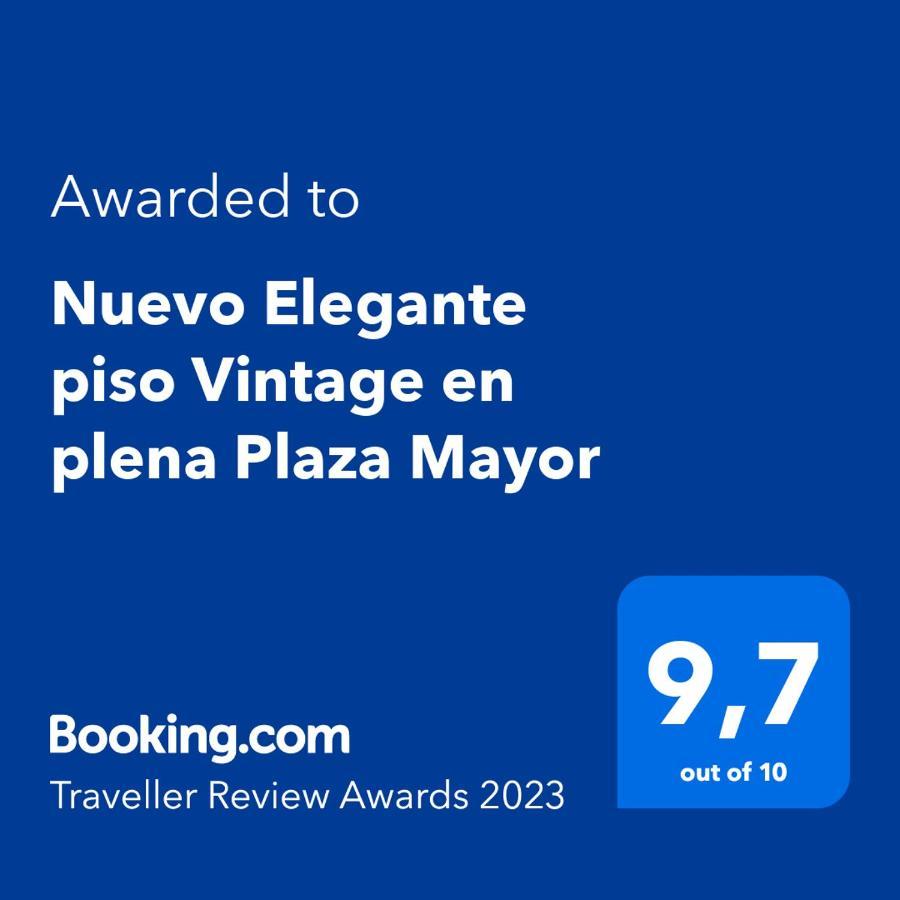 Nuevo Elegante Piso Vintage En Plena Plaza Mayor Madrid Extérieur photo